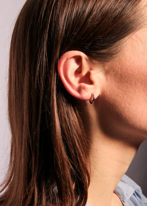 Mili Silver Hoops